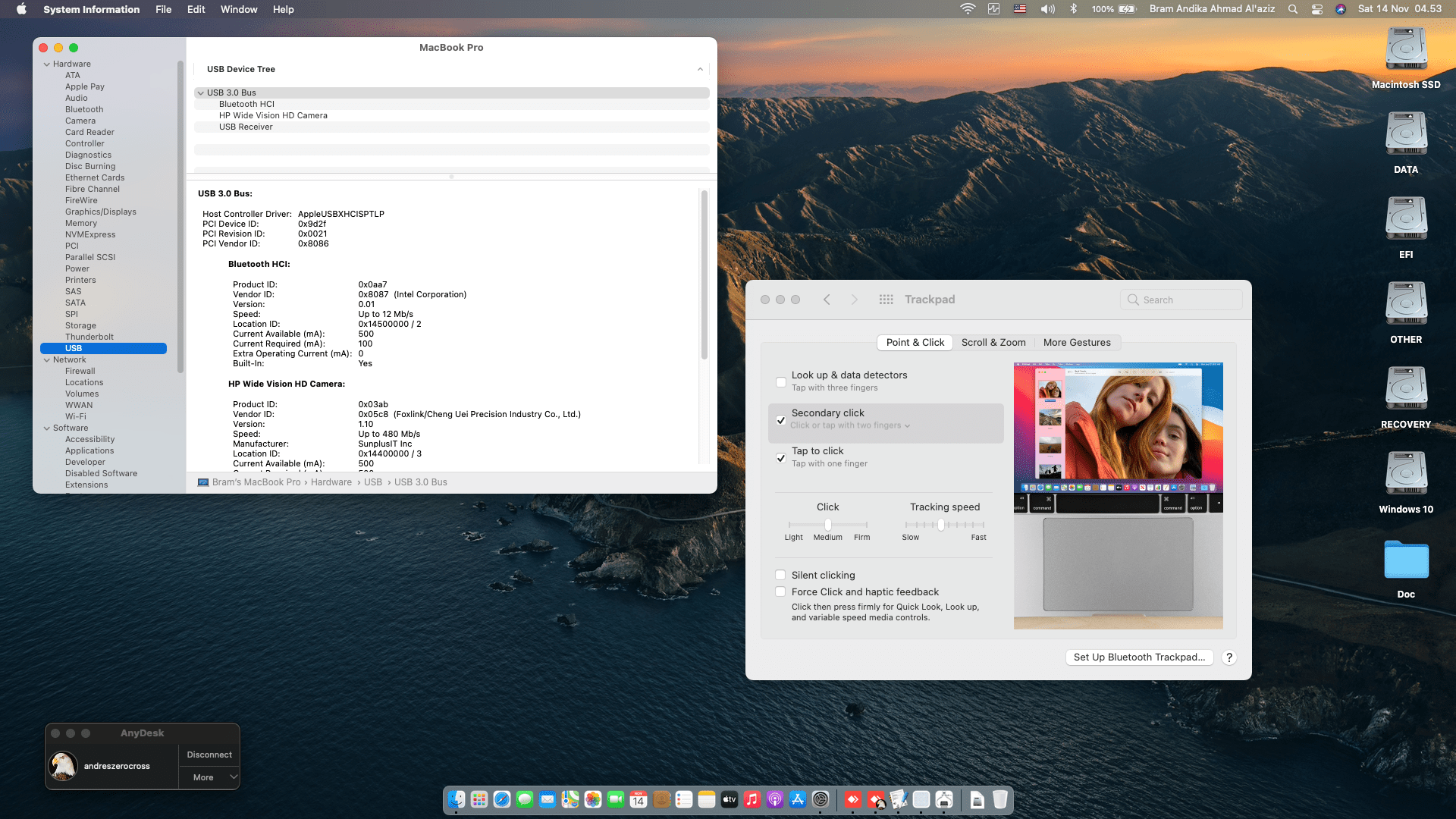 HP Pavilion X360 14 BA164TX [KabyLake R   Intel UHD 620 + I2C]   OpenCore 3